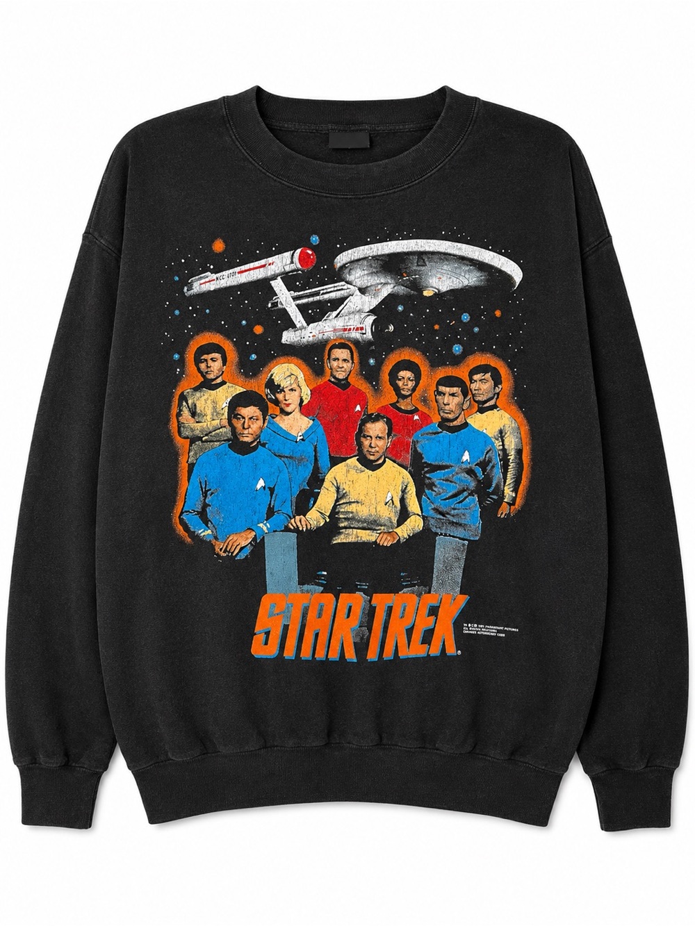 Vintage 1991 Star Trek Crewneck Sweatshirt Changes USA Made XL